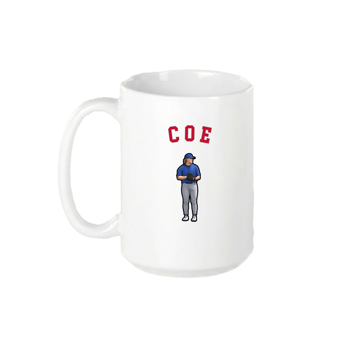 15oz Coffee Mug — Shirsey Arch in White