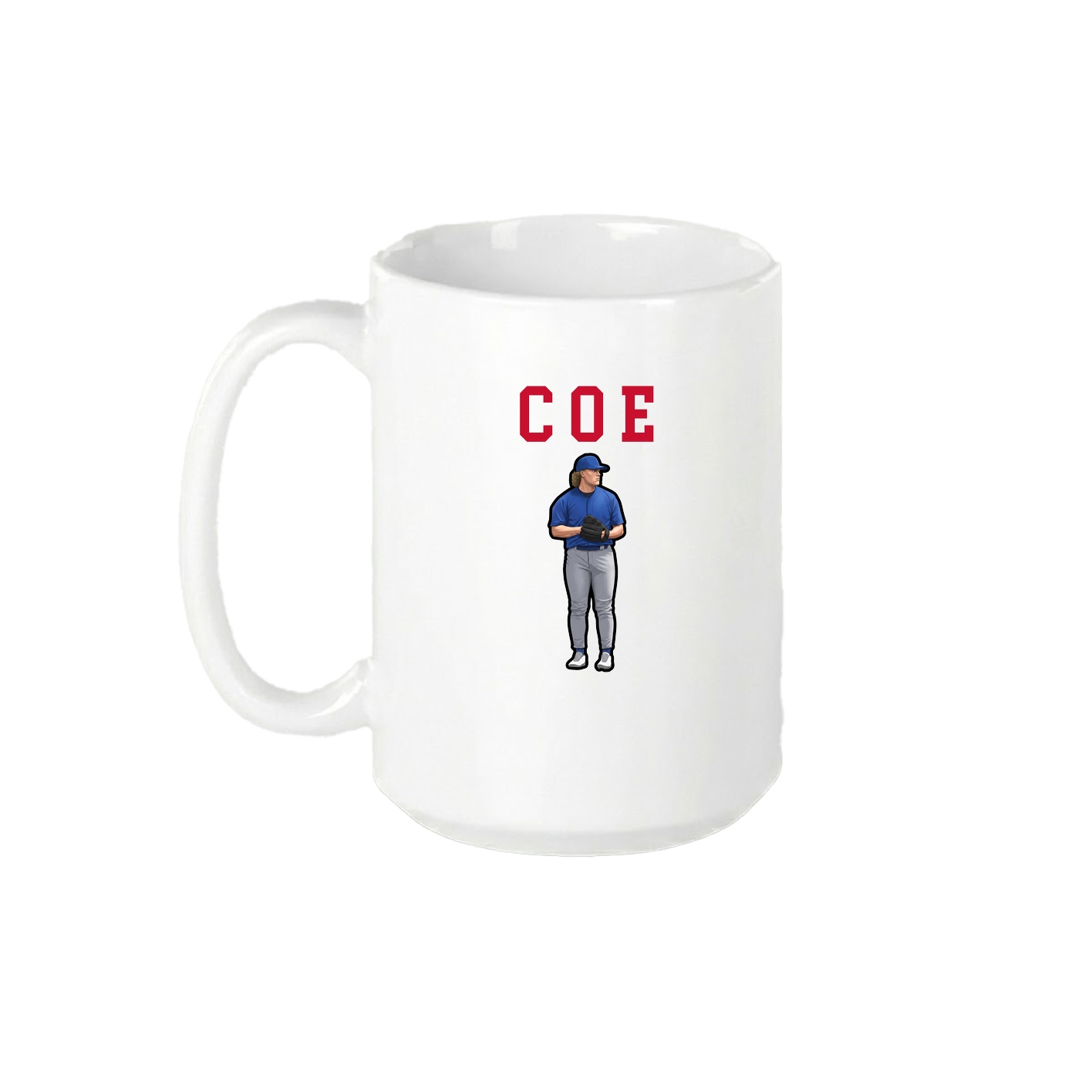 15oz Coffee Mug — Shirsey in White