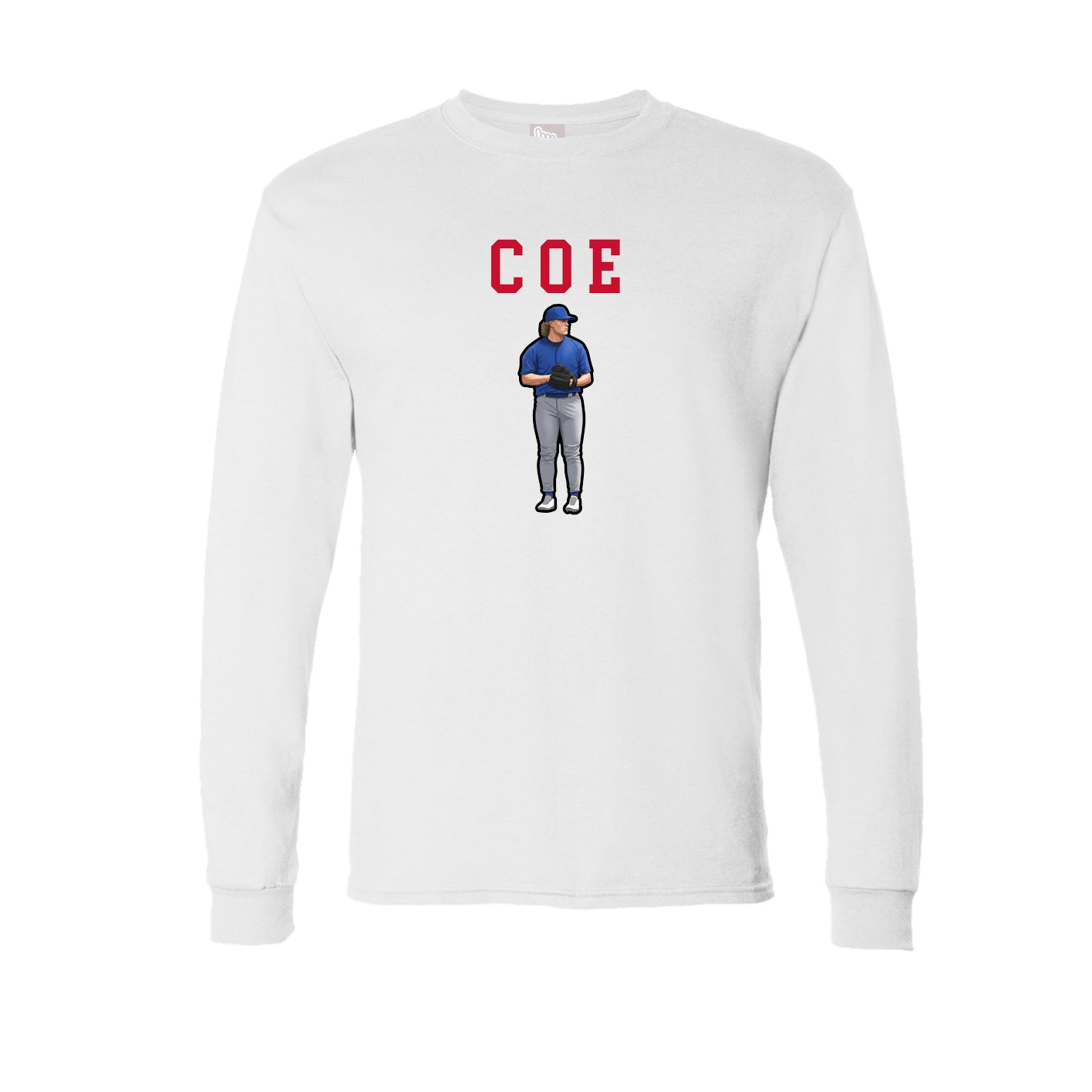 Long Sleeve Tee — Shirsey in White