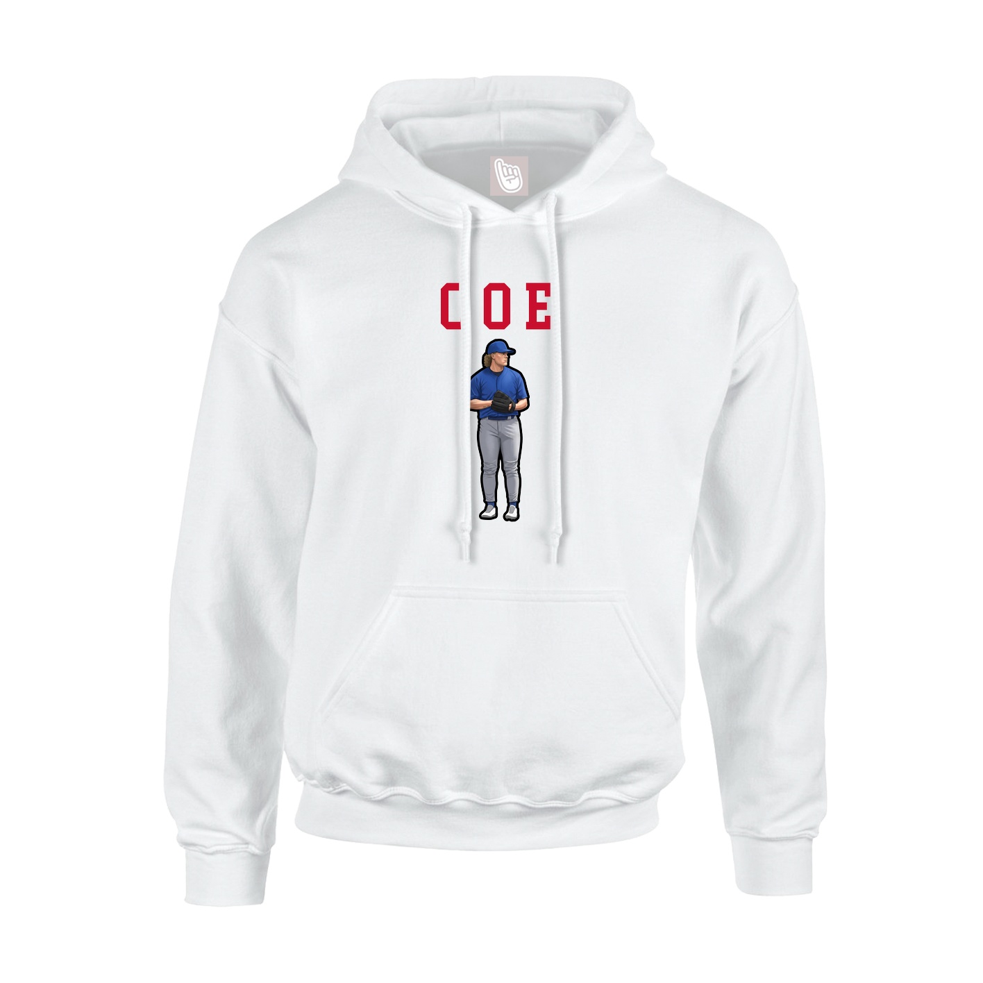 Youth Hoodie — Shirsey in White