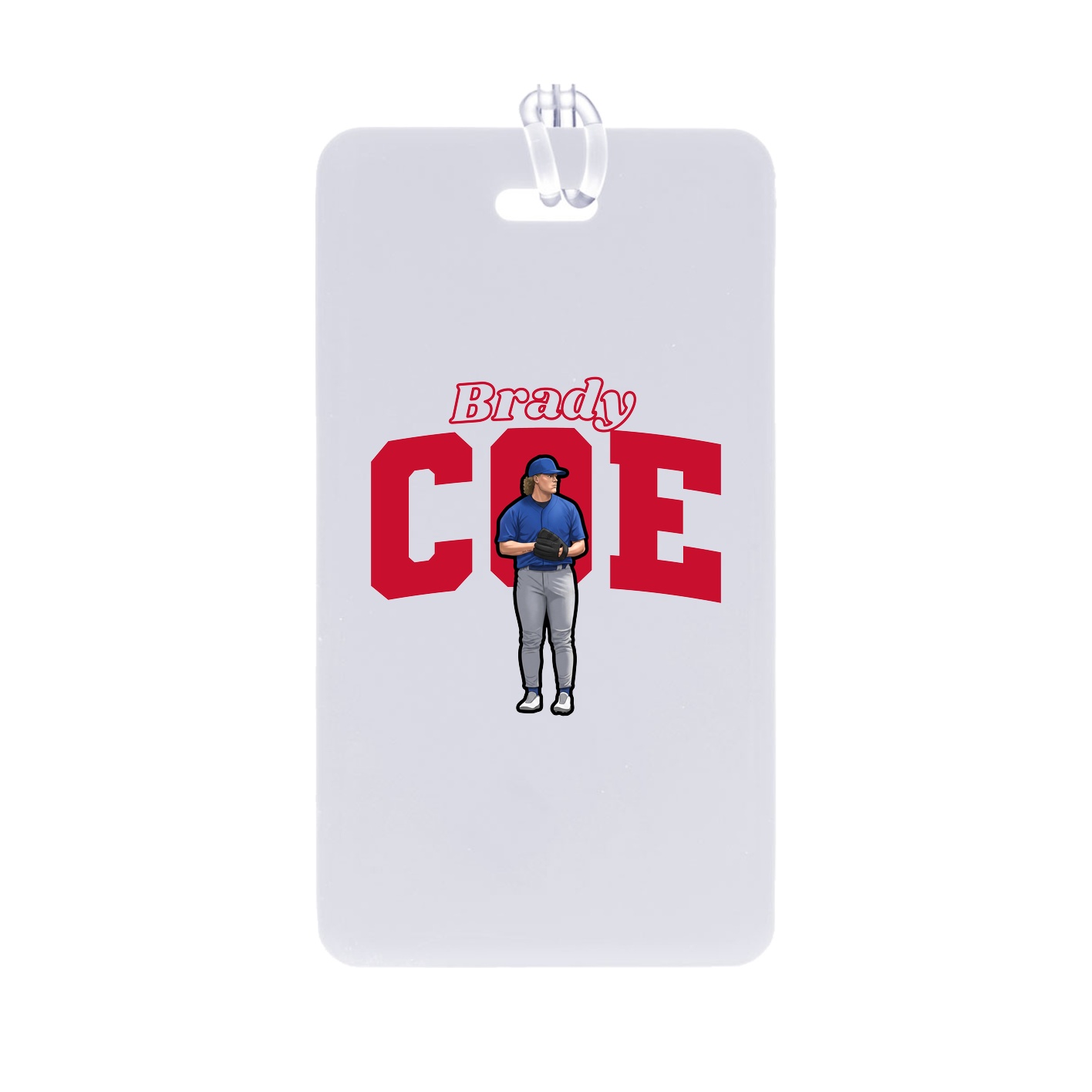 Bag Tag — Name Arch in Classic