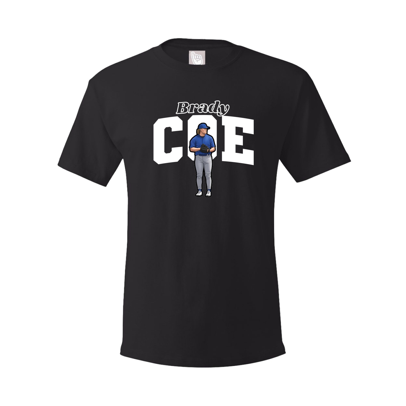 Youth Tee — Name Arch in Black