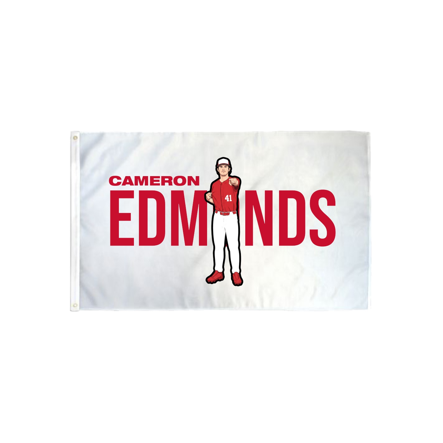 3x5 Flag — Player Name in Classic