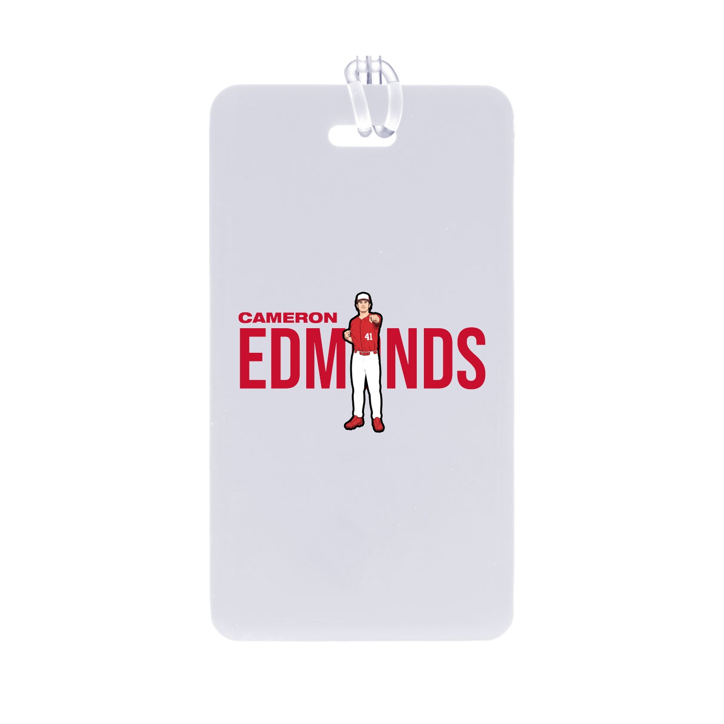 Bag Tag — Player Name in Classic
