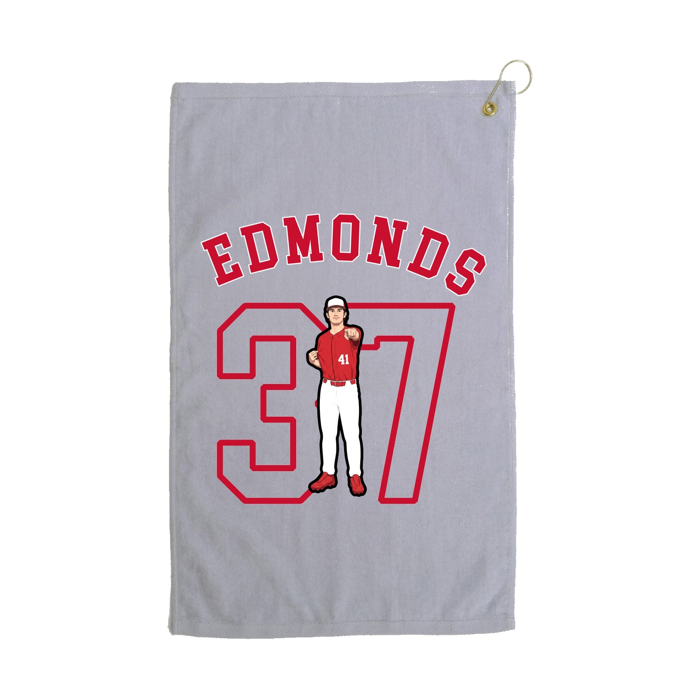 Golf Towel — Shirsey Arch in Grey