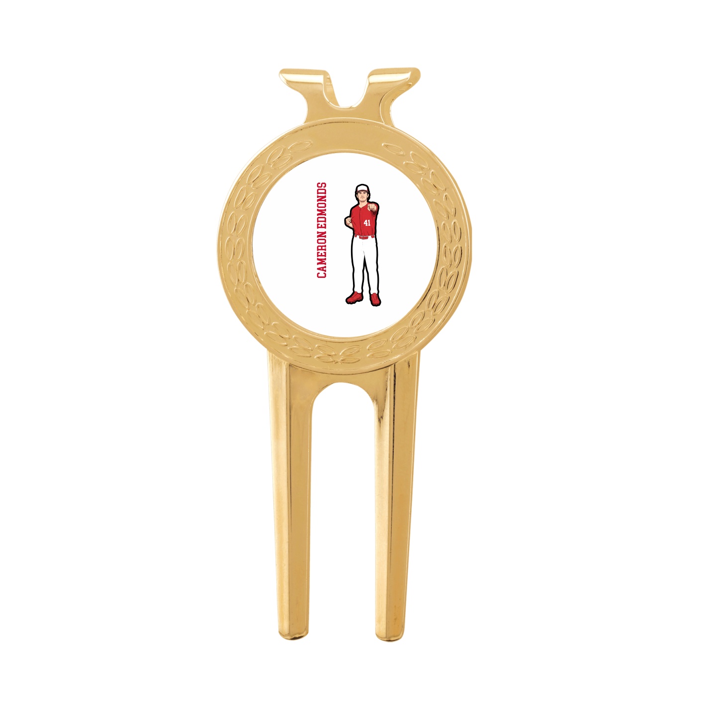 Divot Tool with Ball Marker — Name Vertical in Classic