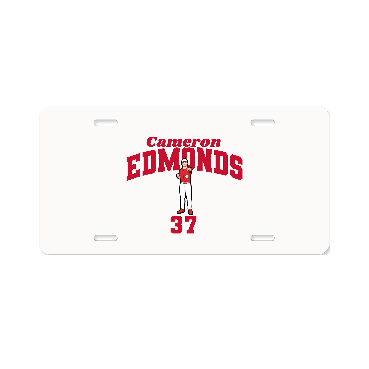 License Plate — Signature Arch in Classic