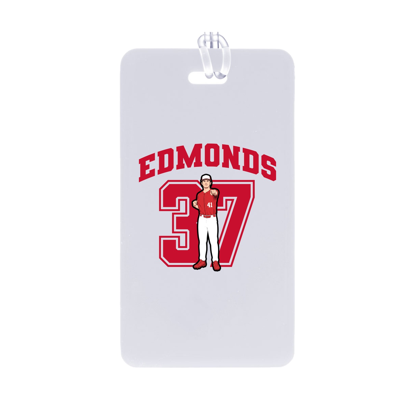 Bag Tag — Number in Classic