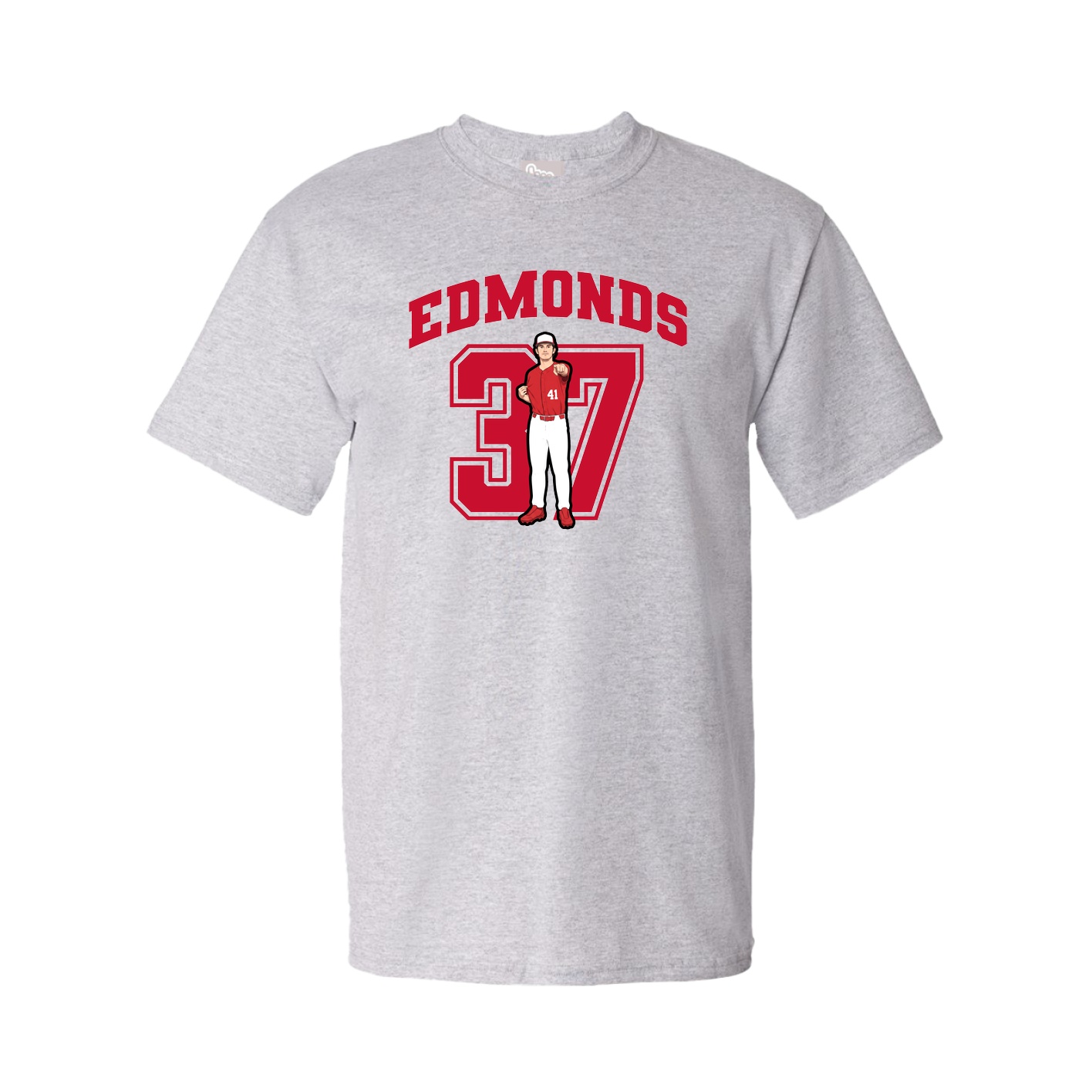 Tee — Number in Grey