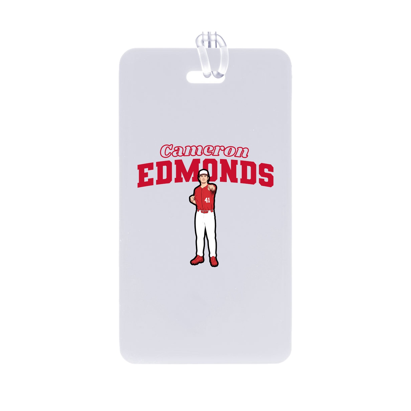 Bag Tag — Name Arch in Classic