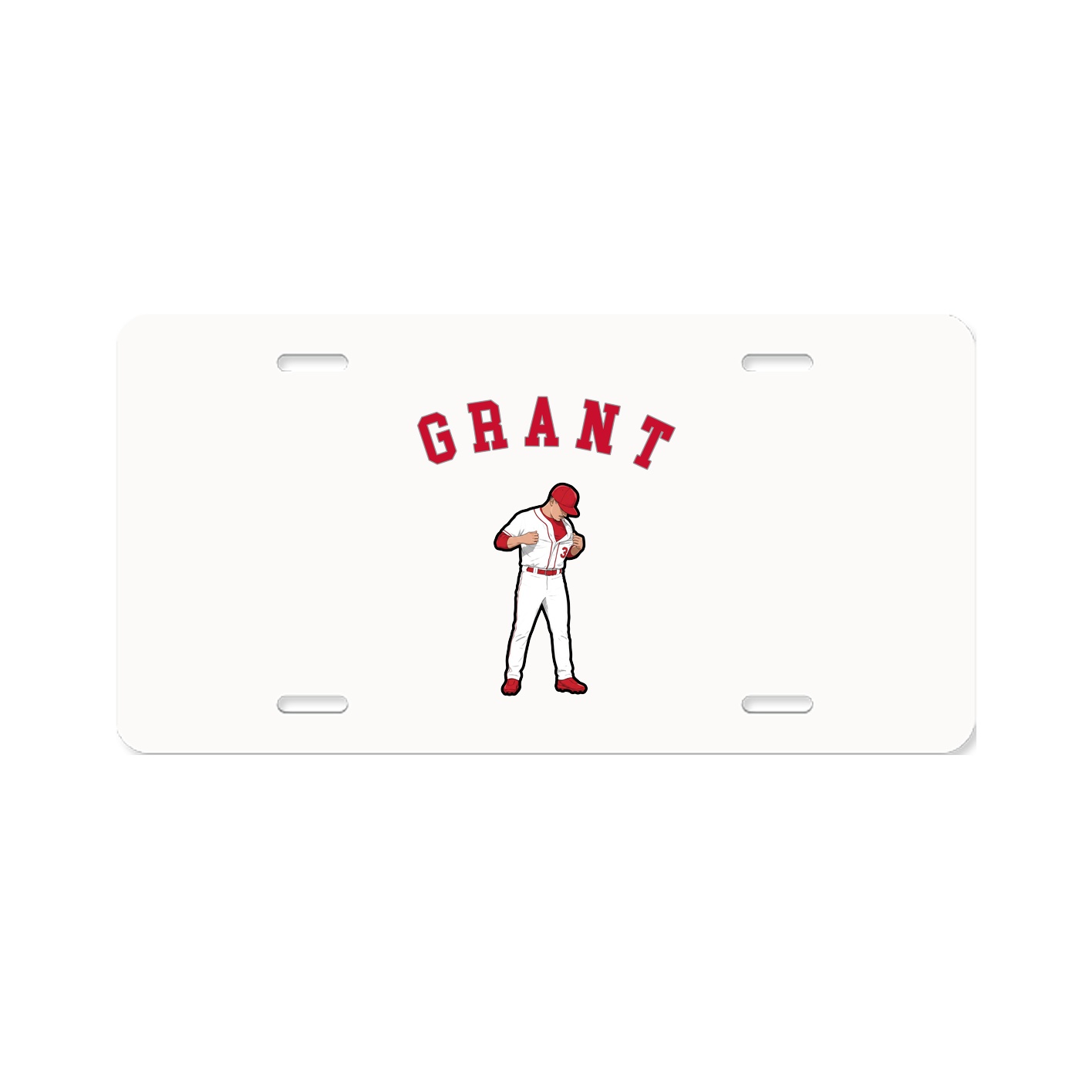 License Plate — Shirsey Arch in Classic