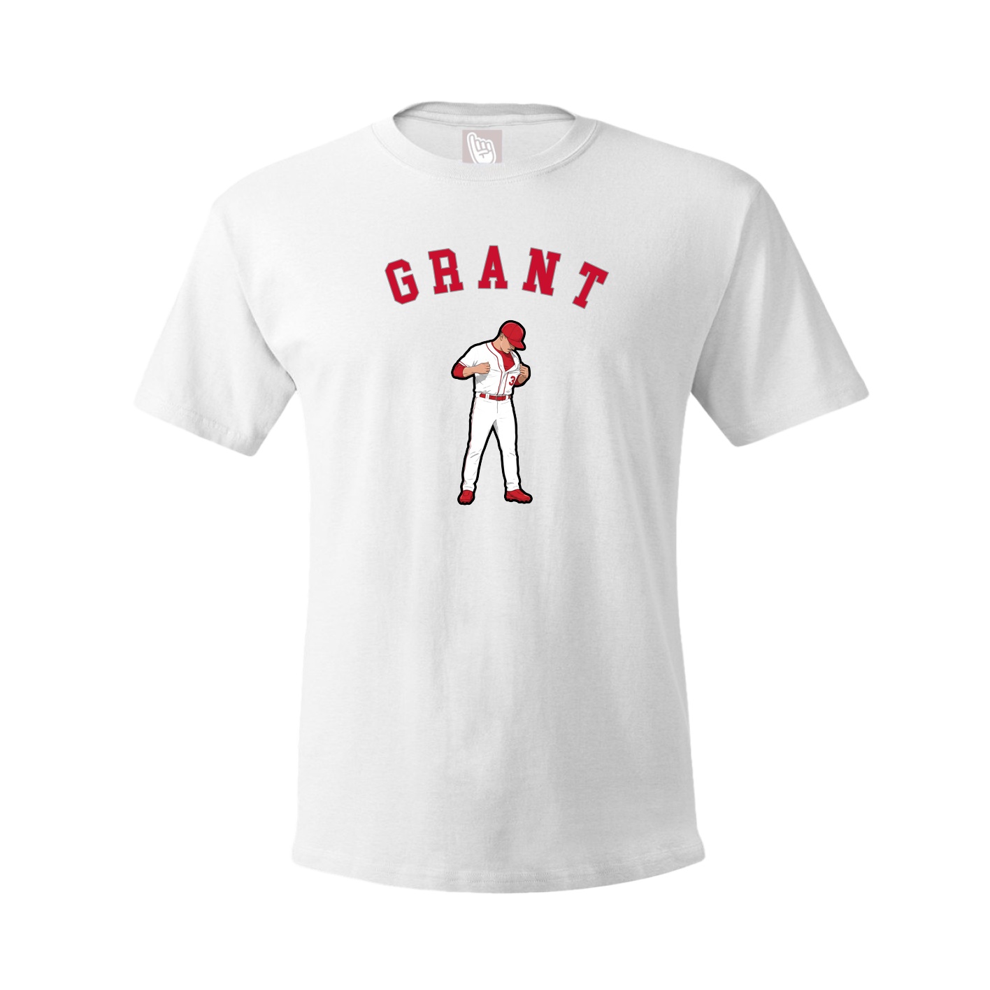 Tee — Shirsey Arch in White