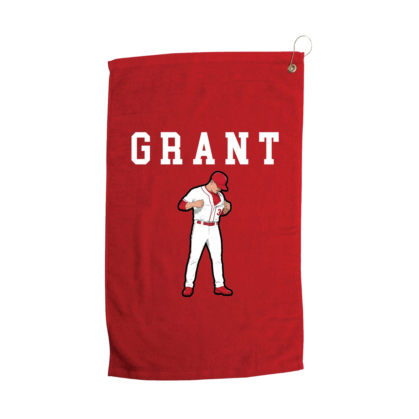 Golf Towel — Shirsey in Red