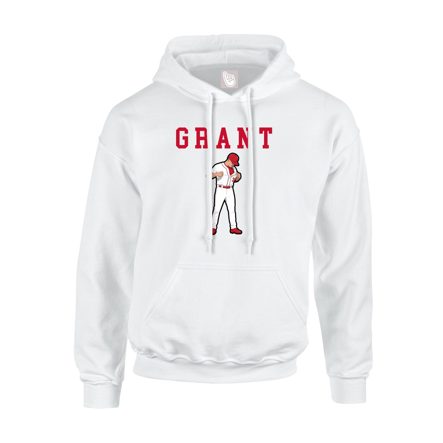 Youth Hoodie — Shirsey in White