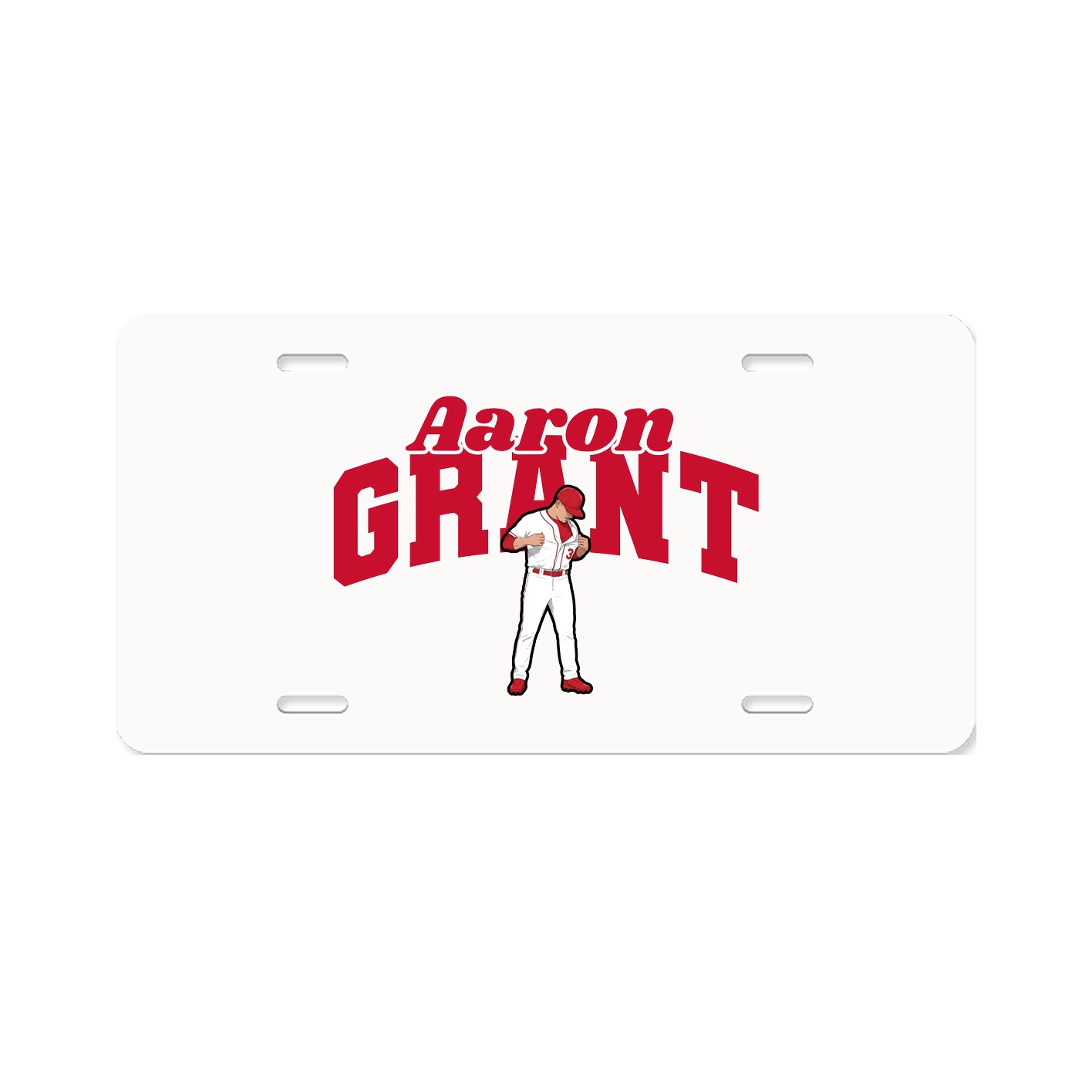 License Plate — Signature Arch in Classic