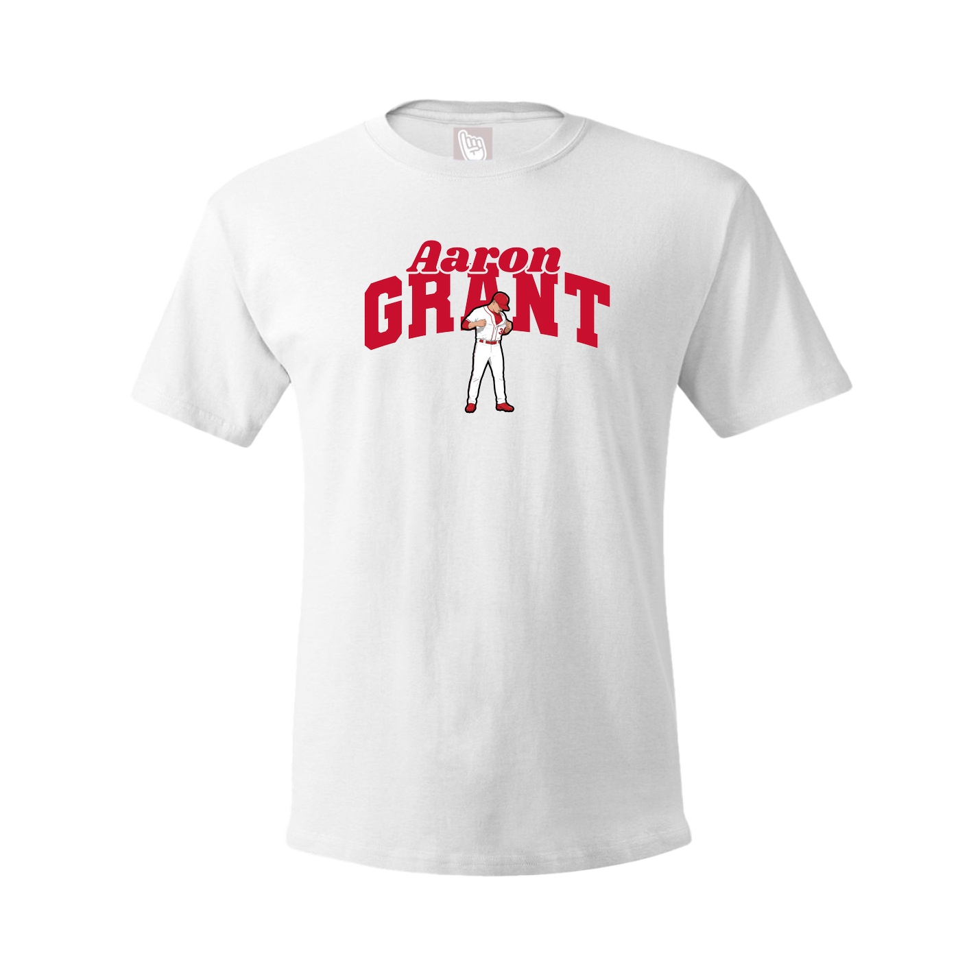 Youth Tee — Signature Arch in White