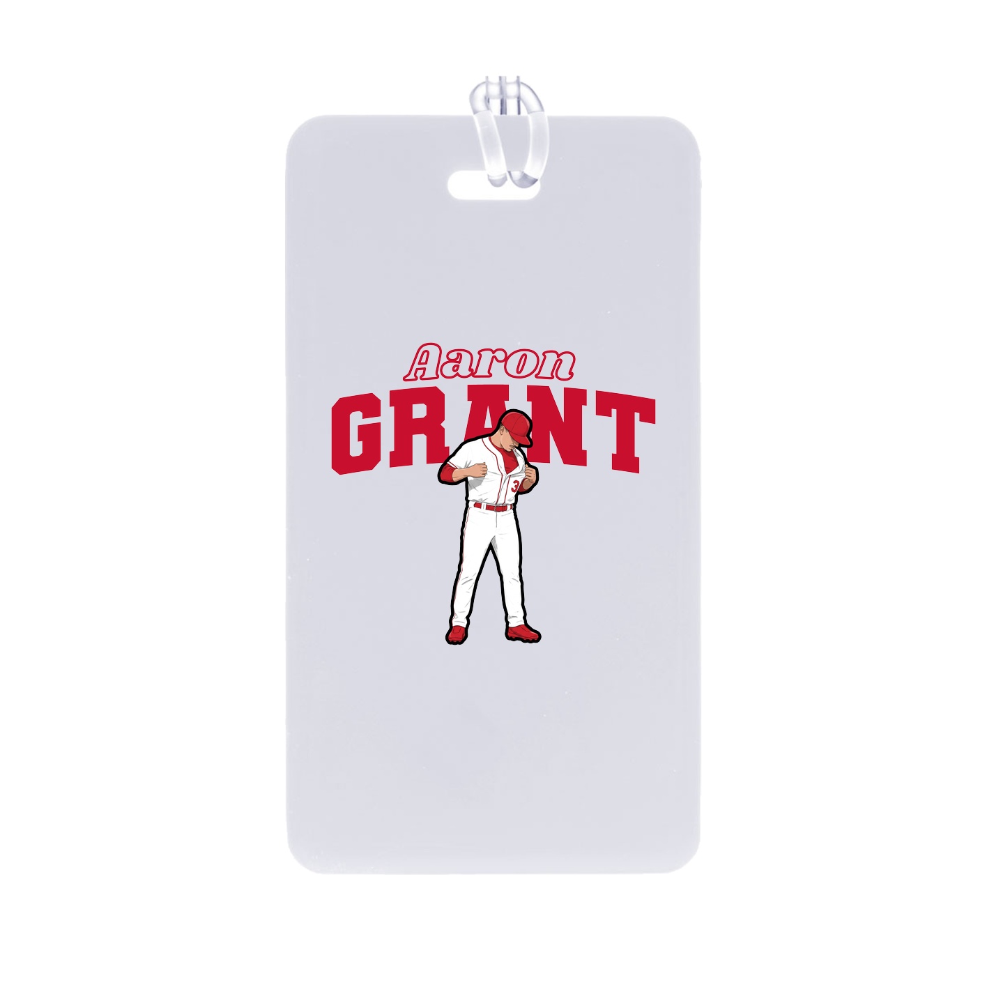 Bag Tag — Name Arch in Classic