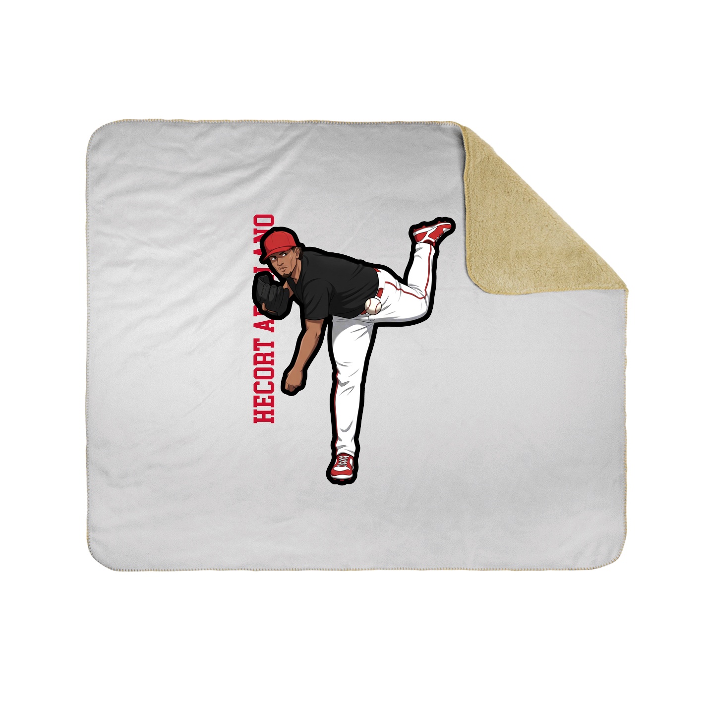 50x60 Sherpa Lined Throw Blanket