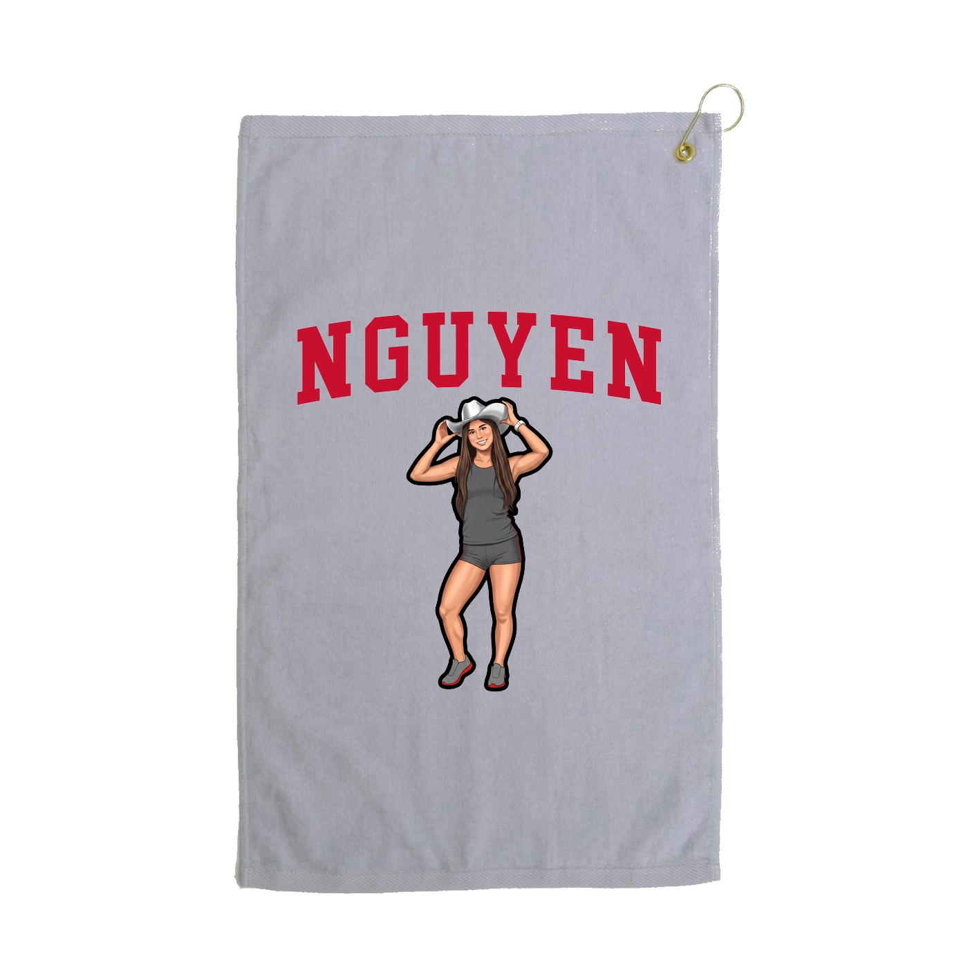 Golf Towel — Shirsey in Grey