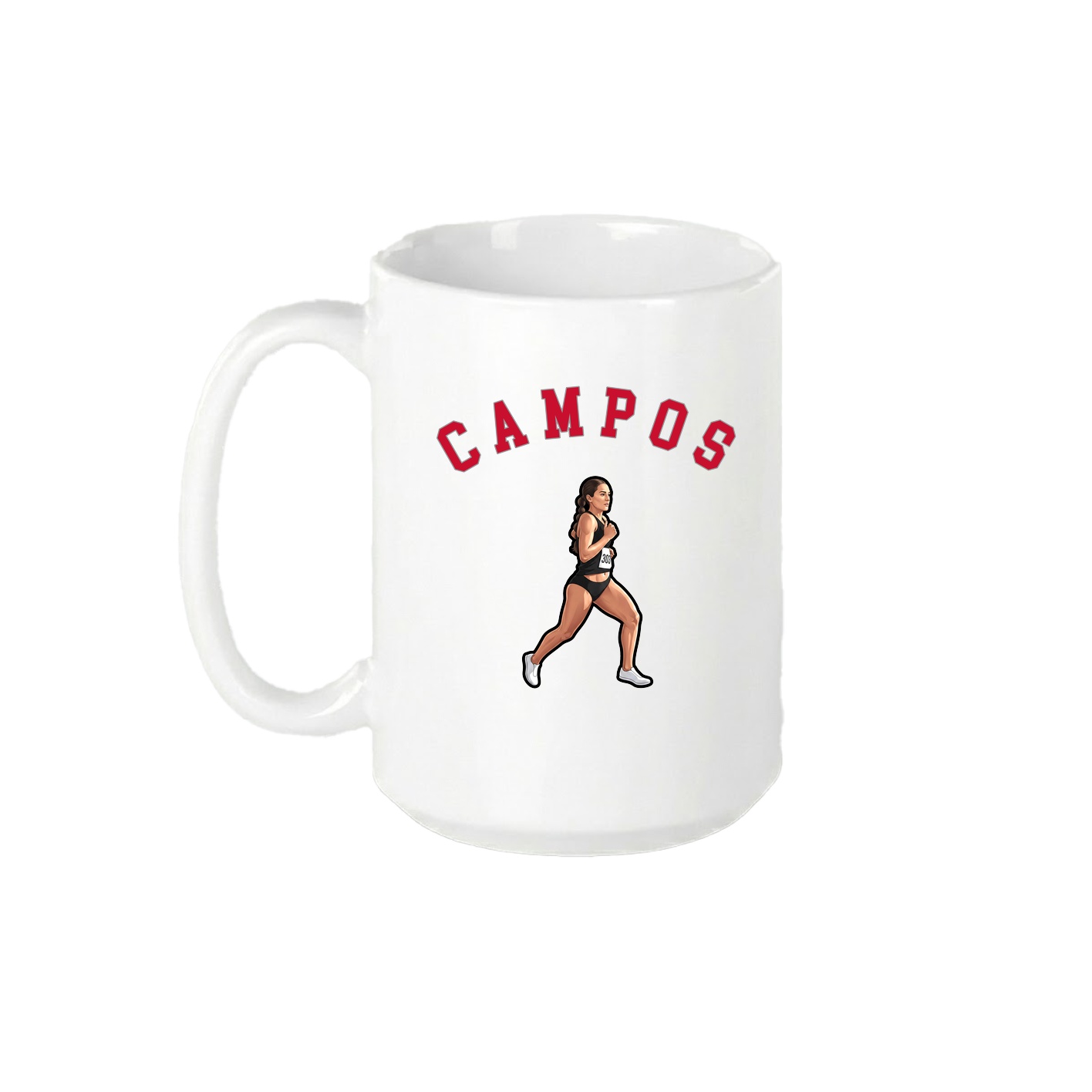 15oz Coffee Mug — Shirsey Arch in White