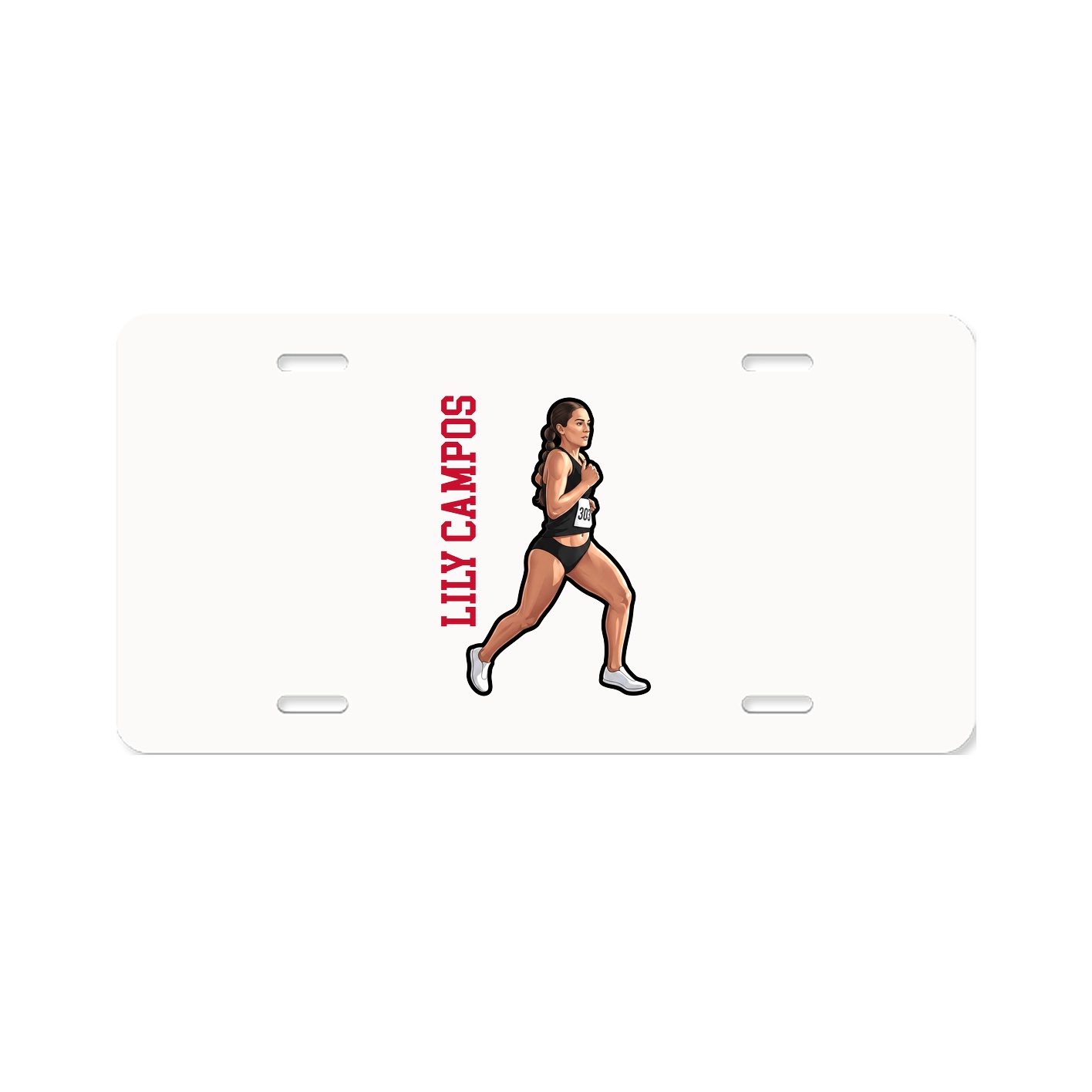 Aluminum License Plate