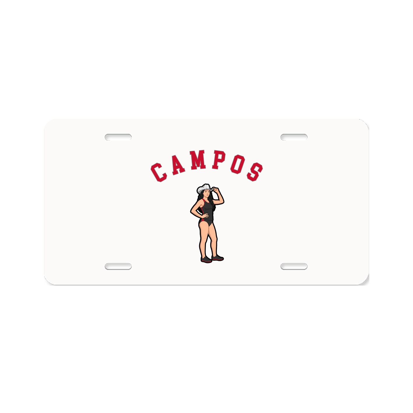 License Plate — Shirsey Arch in Classic