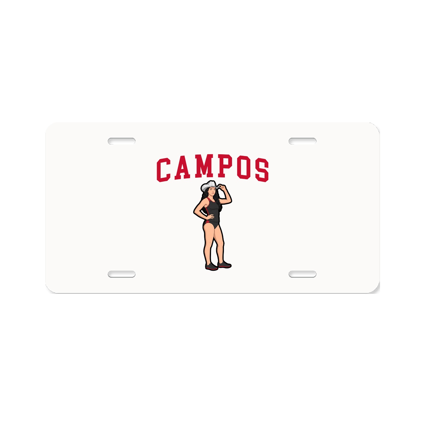 License Plate — Shirsey in Classic
