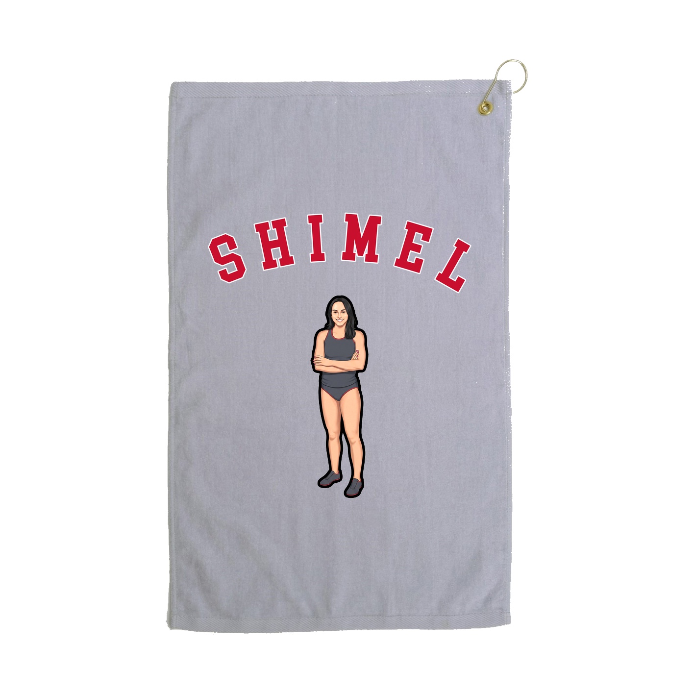 Golf Towel — Shirsey Arch in Grey