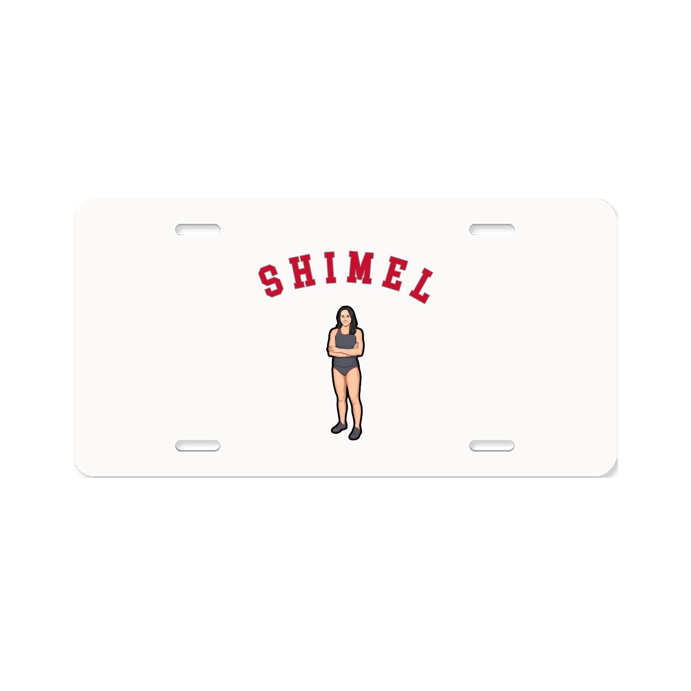License Plate — Shirsey Arch in Classic