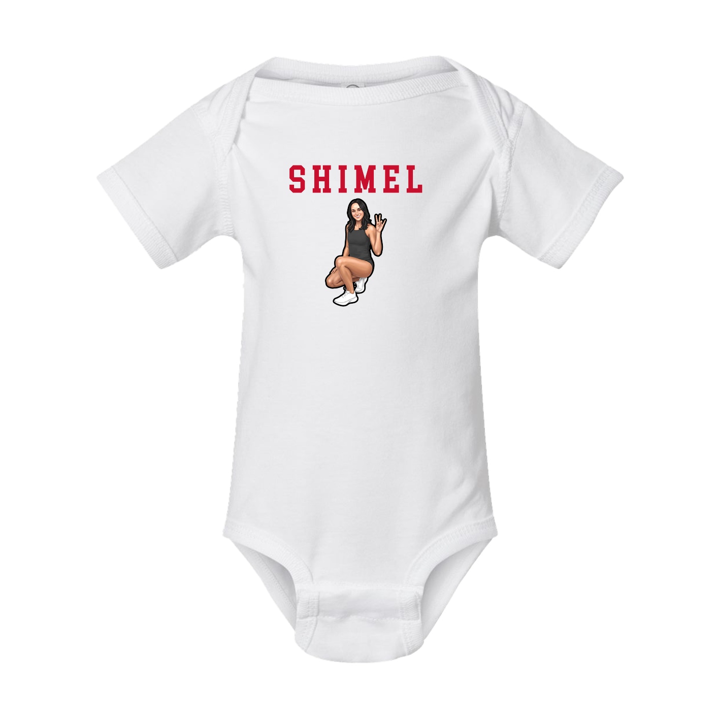 Baby Onesie — Shirsey in White