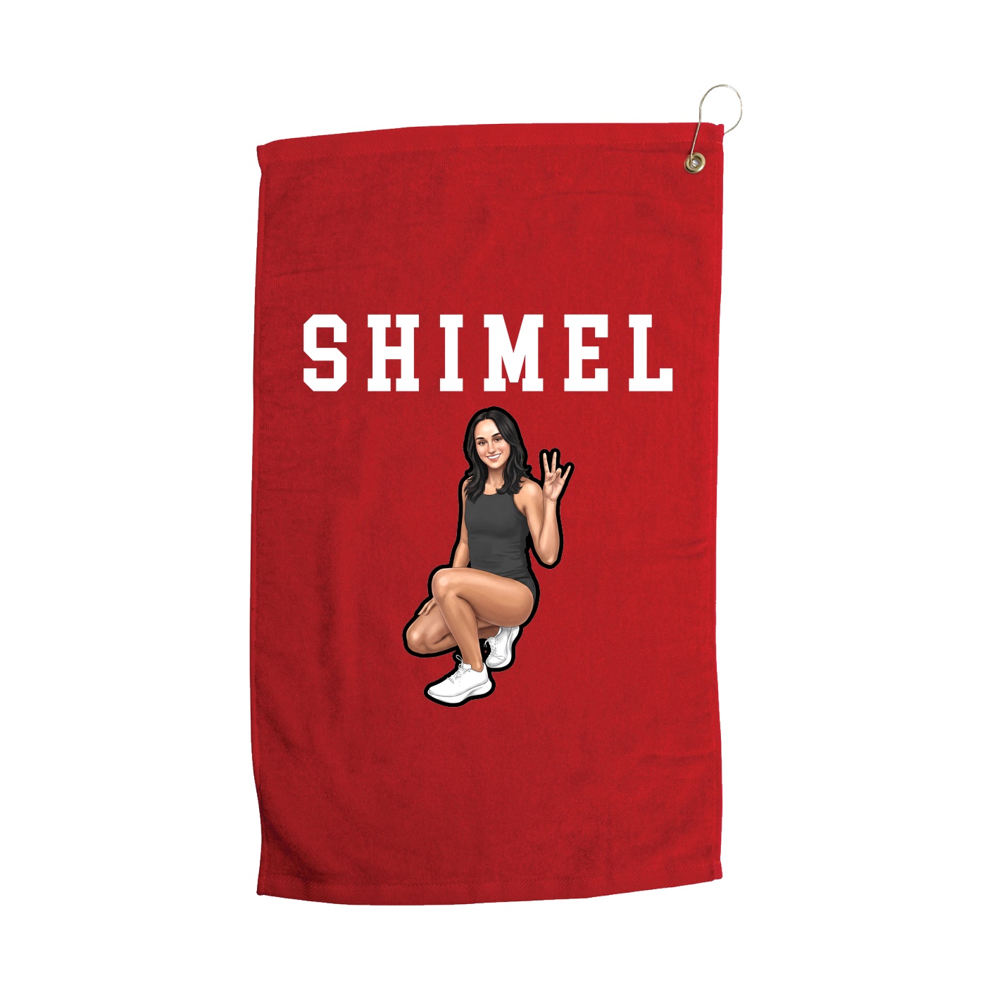 Golf Towel — Shirsey in Red