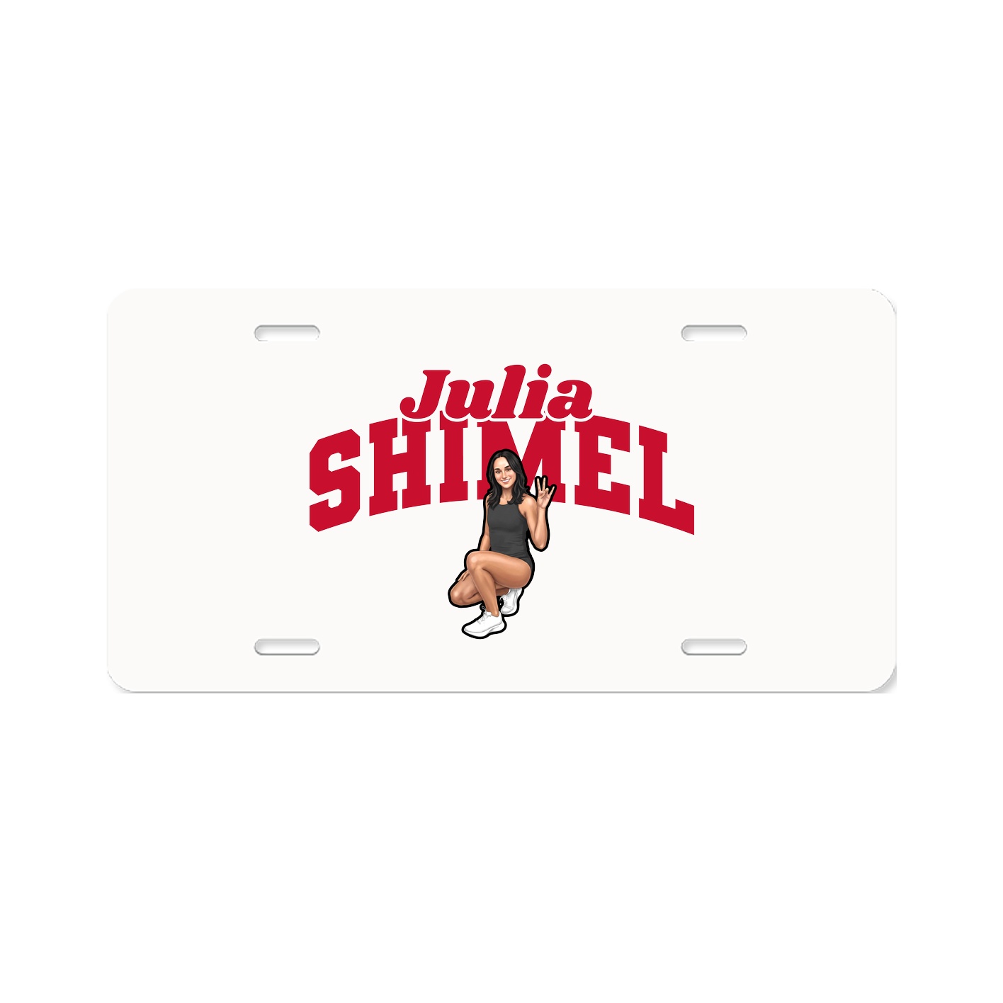 License Plate — Signature Arch in Classic