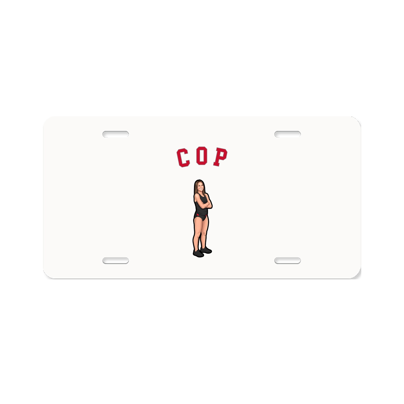 License Plate — Shirsey Arch in Classic