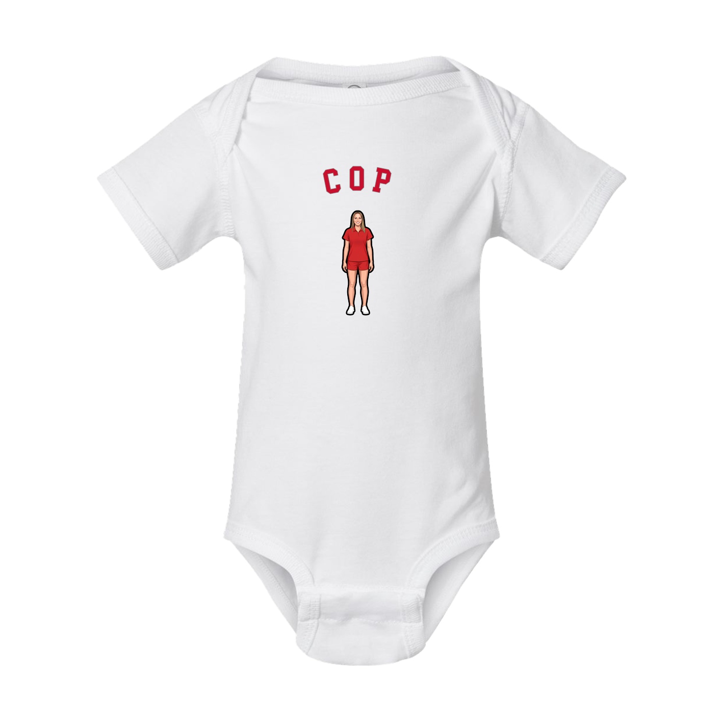 Baby Onesie — Shirsey Arch in White