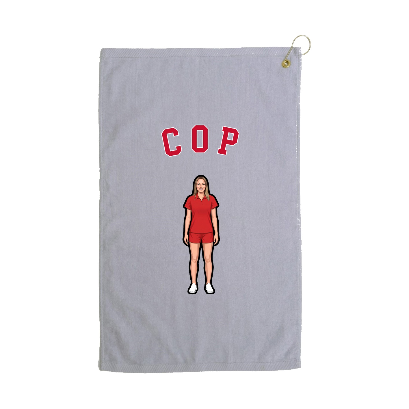 Golf Towel — Shirsey Arch in Grey