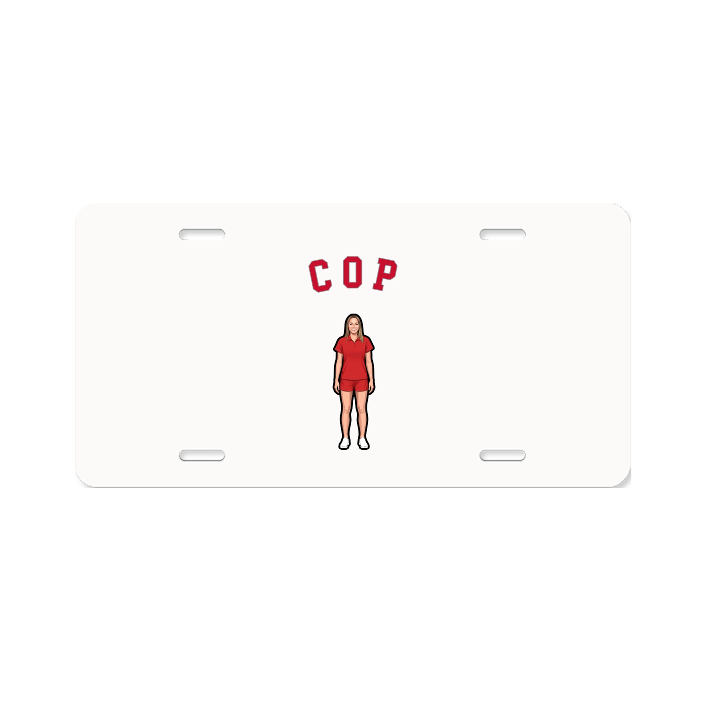 License Plate — Shirsey Arch in Classic