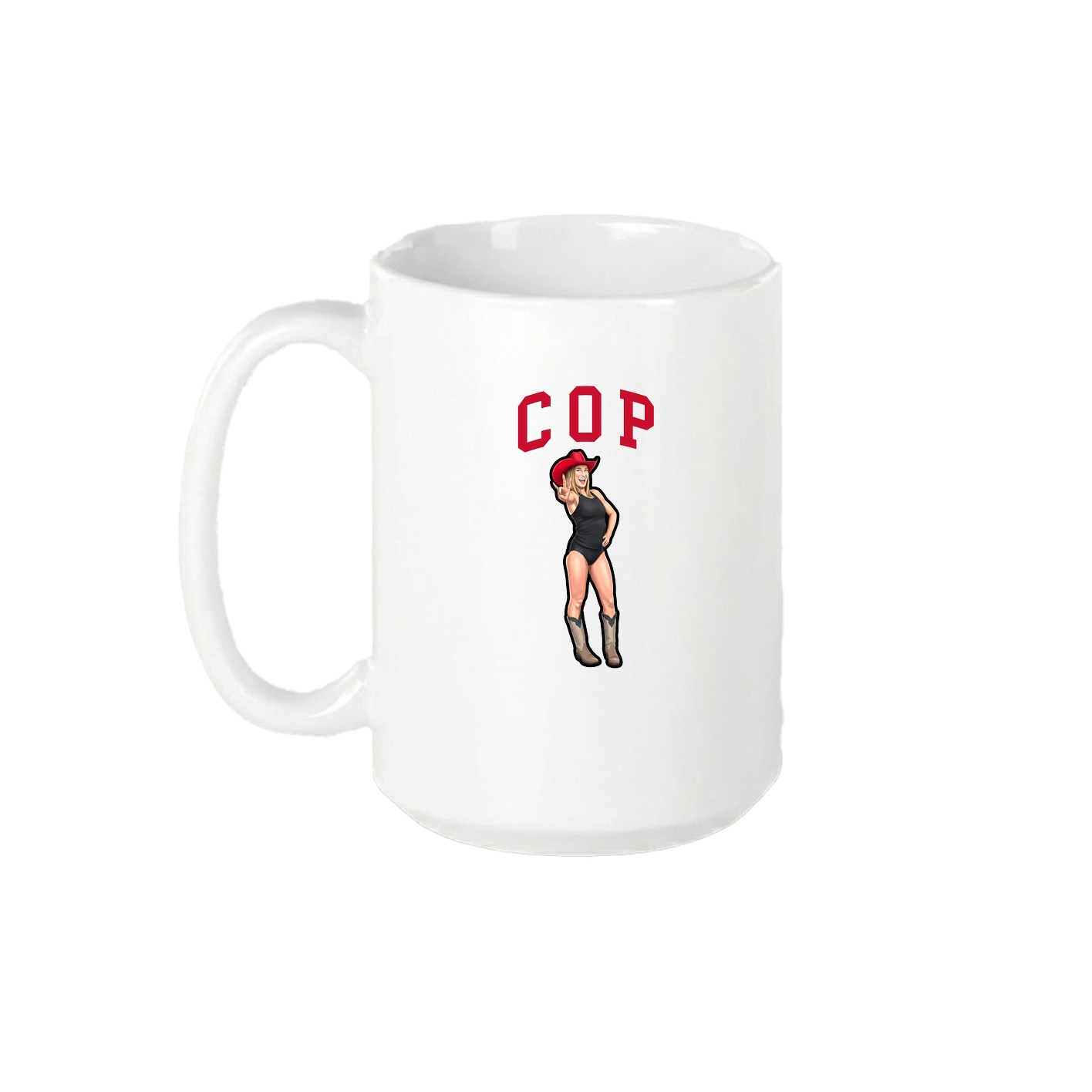 15oz Coffee Mug — Shirsey in White