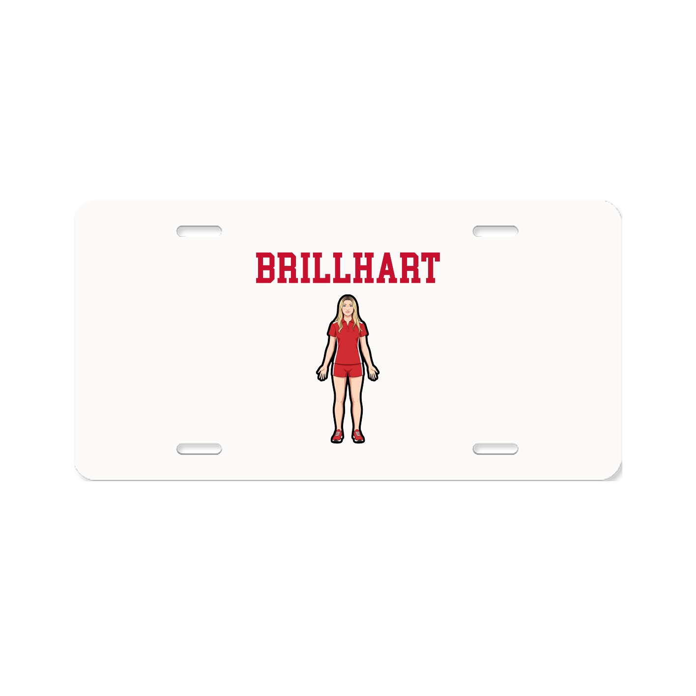 License Plate — Shirsey in Classic