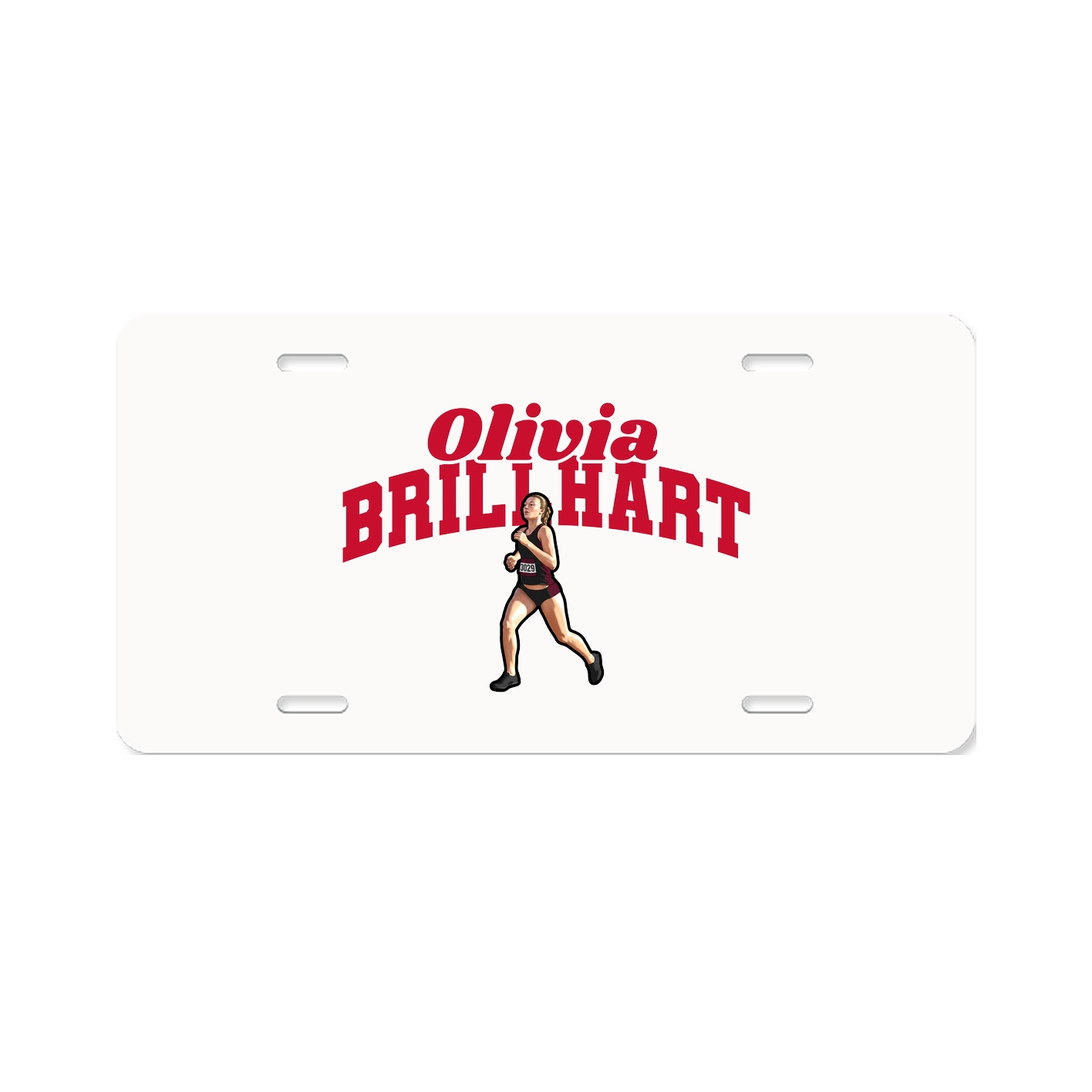 License Plate — Signature Arch in Classic
