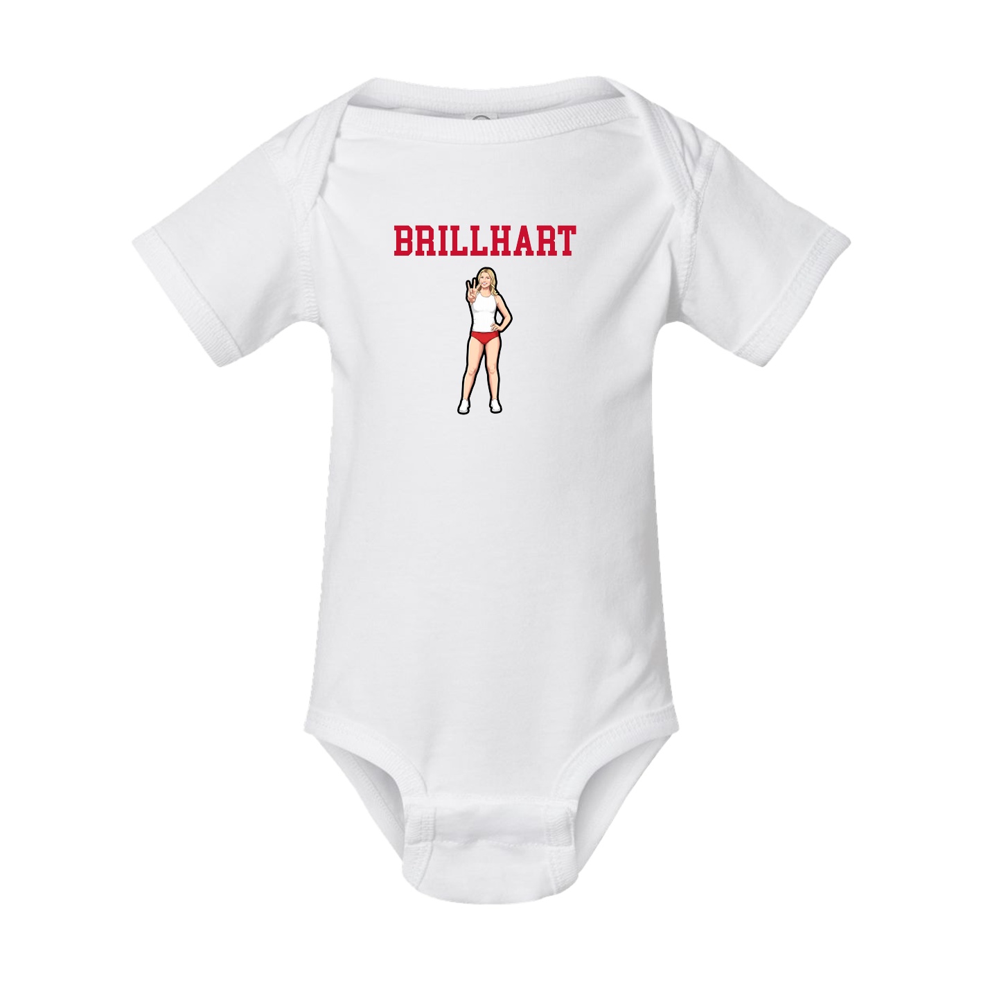 Baby Onesie — Shirsey in White