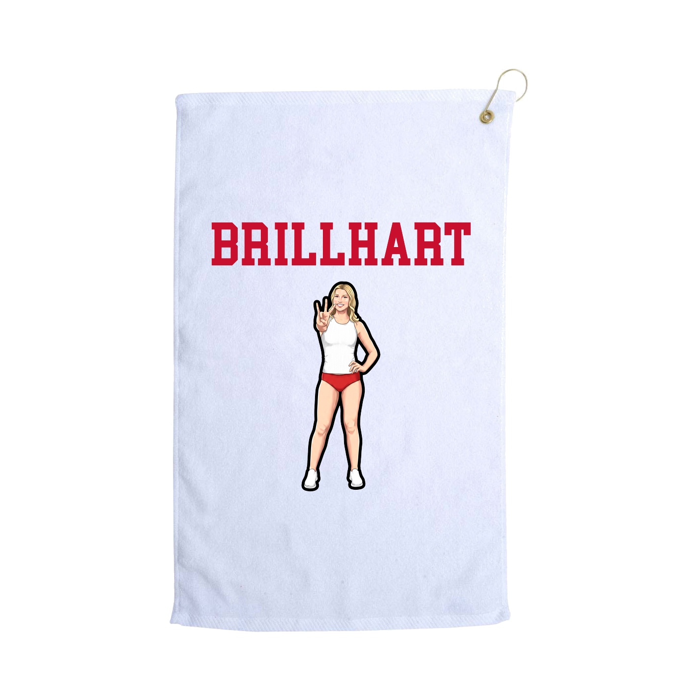 Golf Towel — Shirsey in White