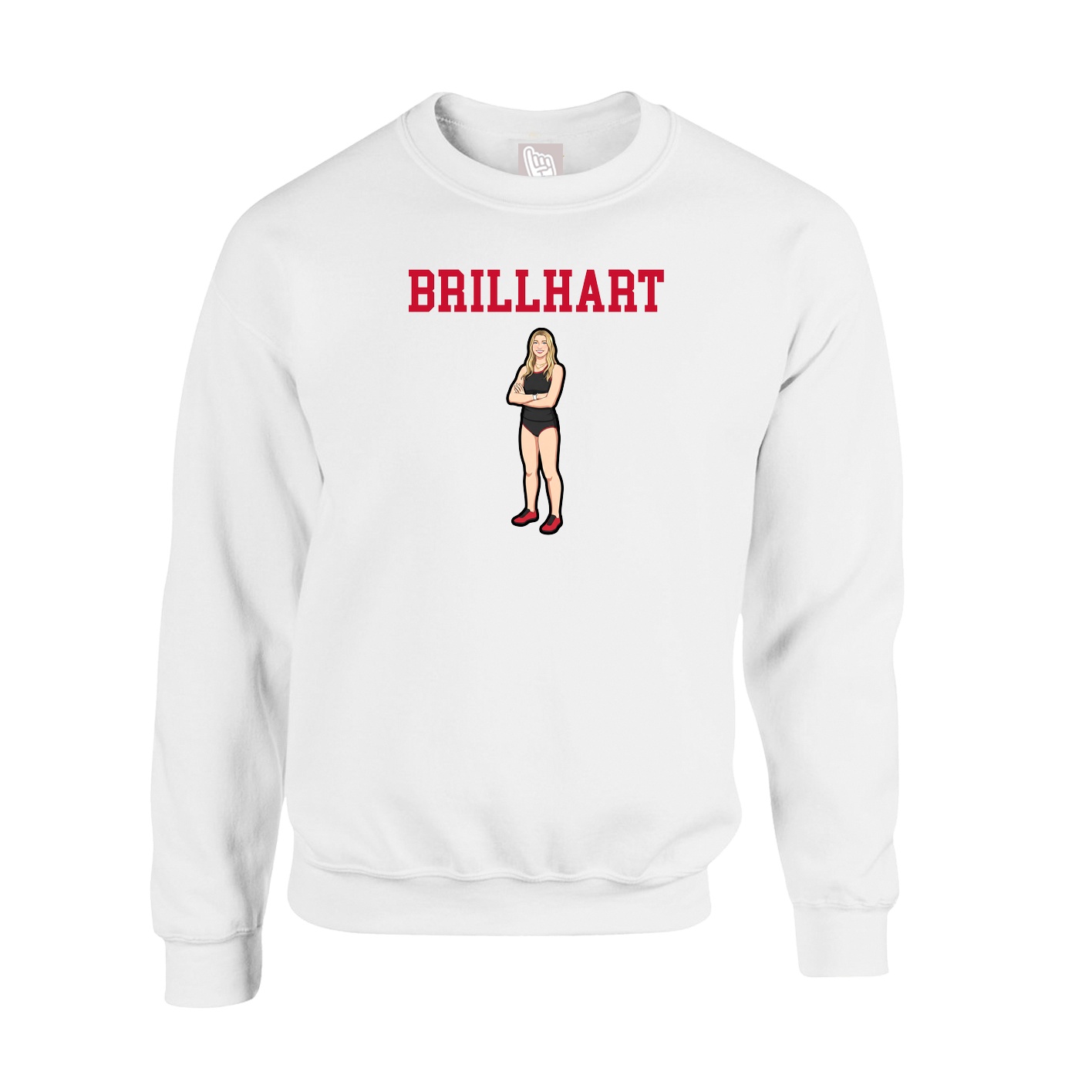 Fleece Crew — Shirsey in White