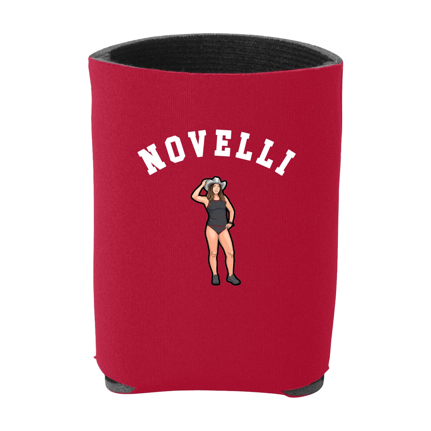 Can Holder — Shirsey Arch in Red