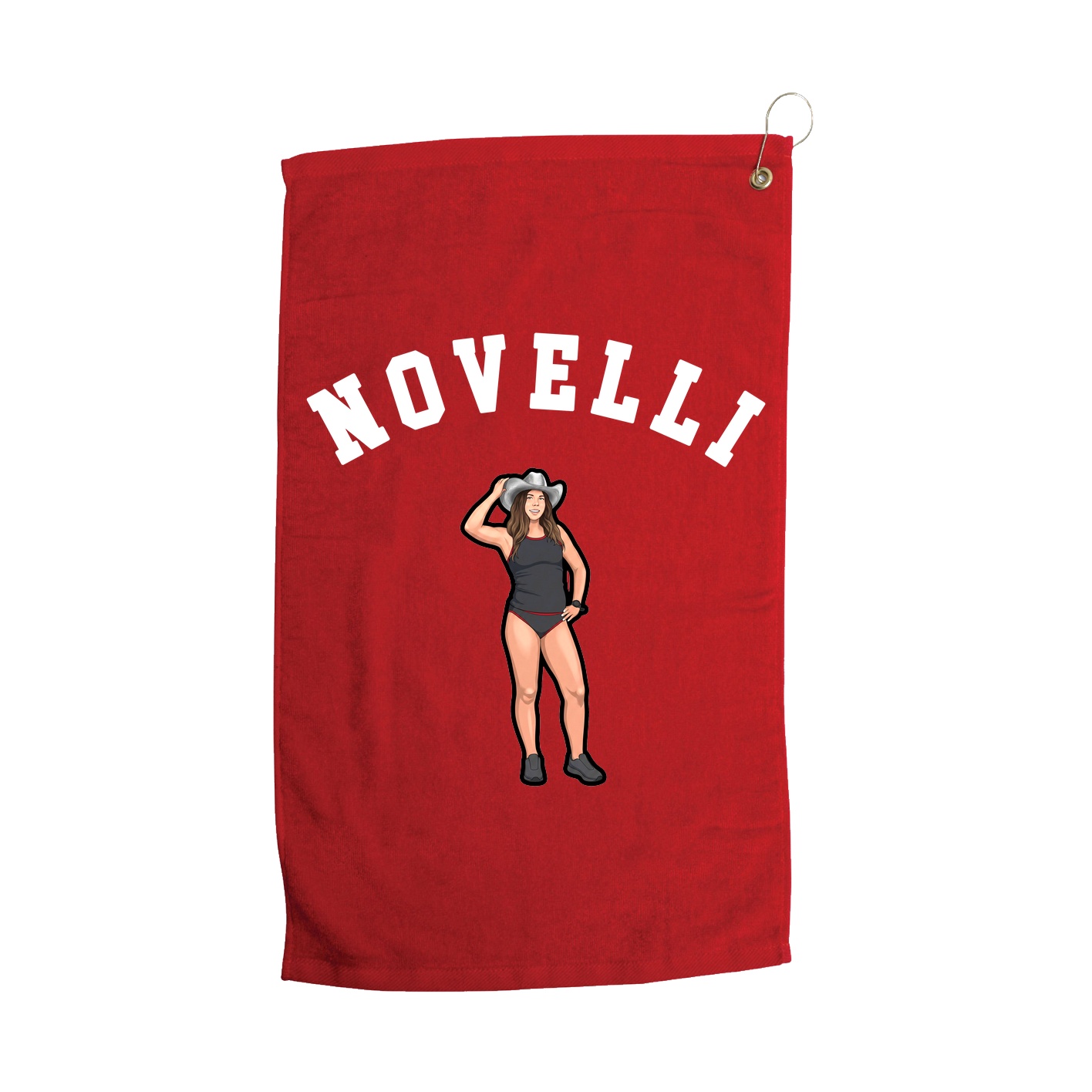 Golf Towel — Shirsey Arch in Red