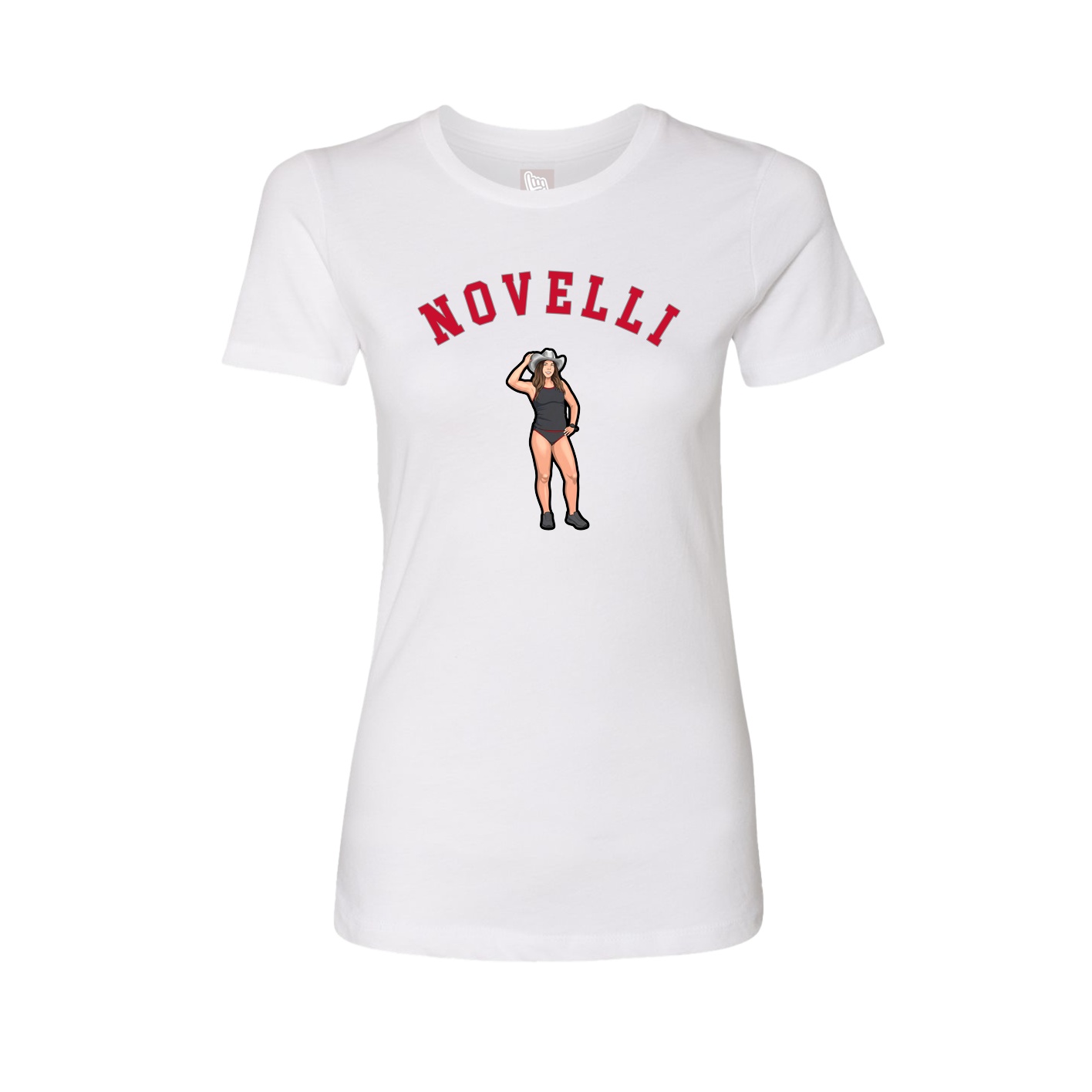 Womens Tee — Shirsey Arch in White