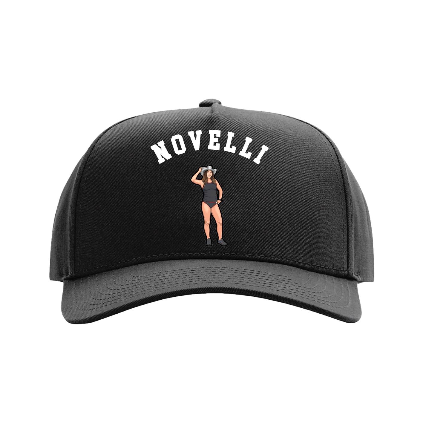 Full Fabric Five-Panel Champ Cap