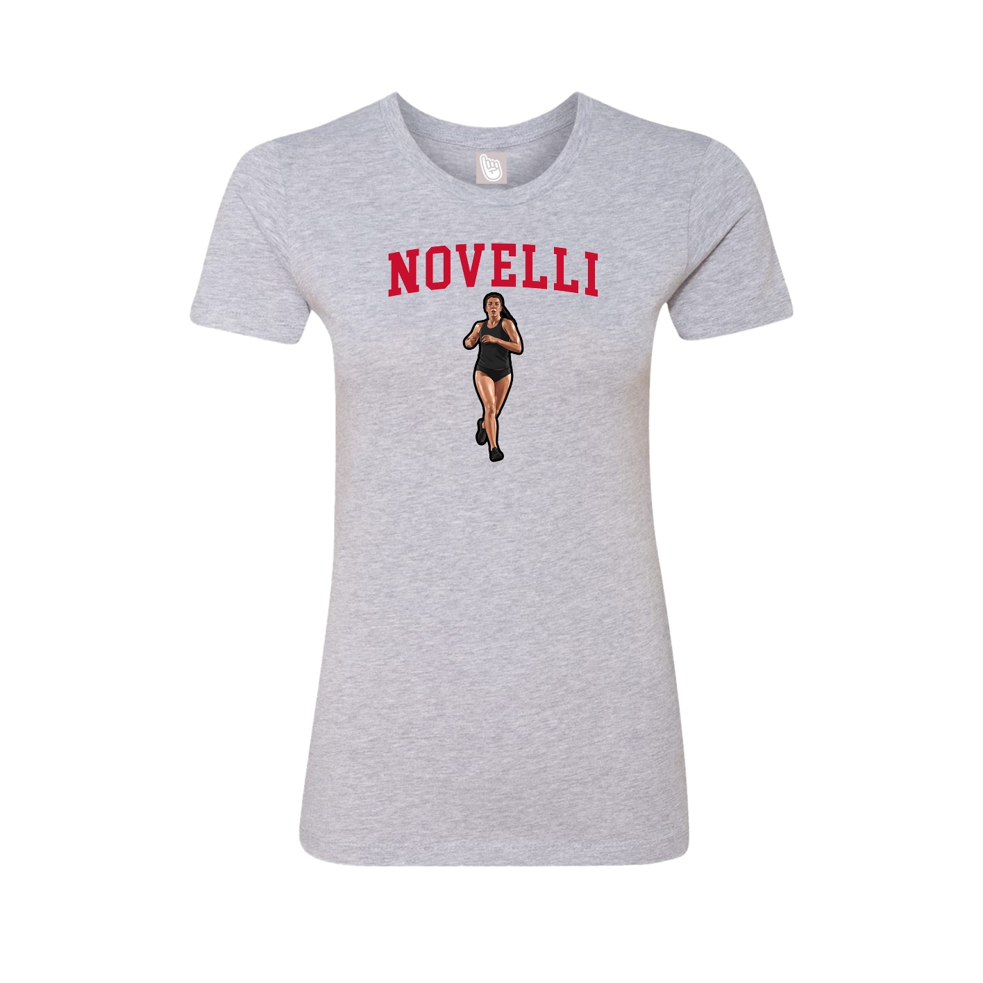 Fitted Women's Tee — Shirsey in Grey