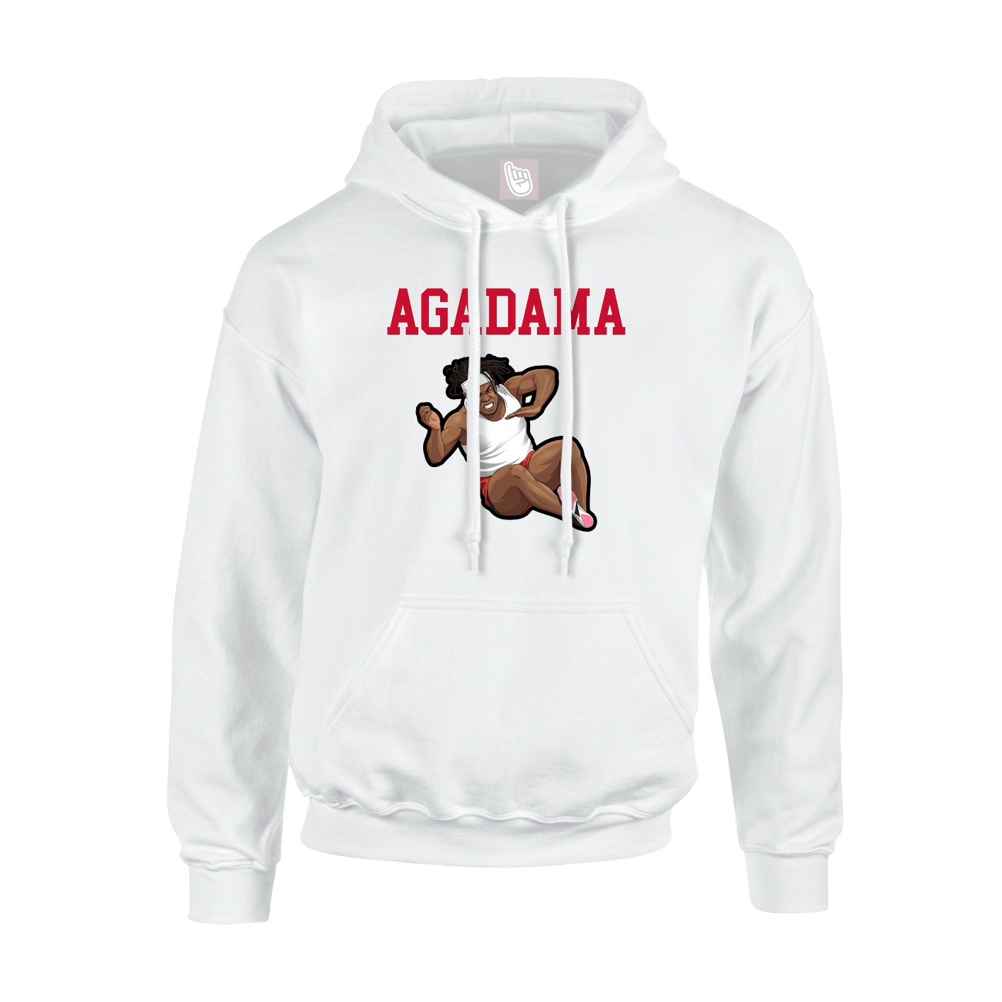 Hoodie — Shirsey in White
