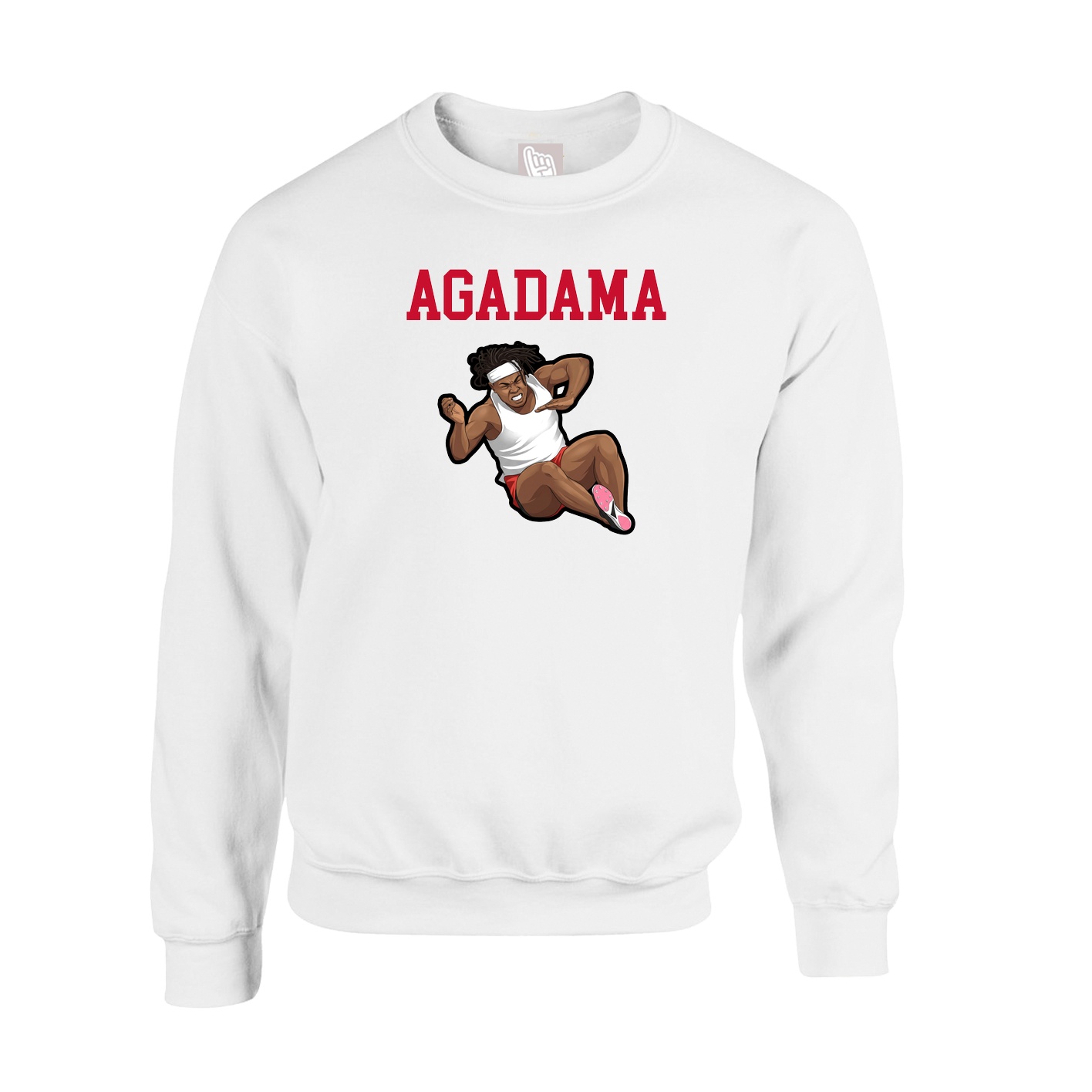Fleece Crew — Shirsey in White