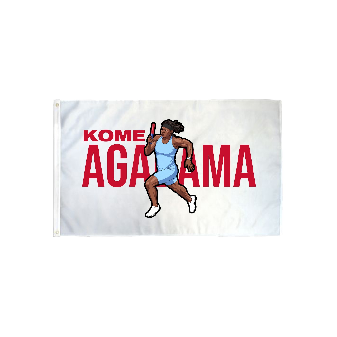 3x5 Flag — Player Name in Classic